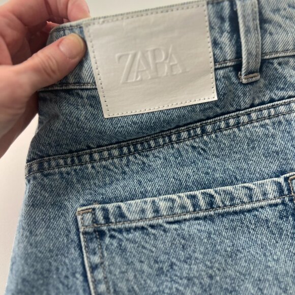 Ripped High Rise Denim Short - Picture 5 of 5